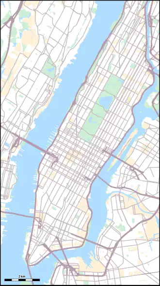 2017 Times Square car attack is located in Manhattan