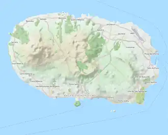 Cabras Islets is located in Terceira