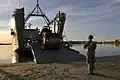 USAV Lt. General William B. Bunker and 359th Inland Cargo Transfer Company on 7 February 2012