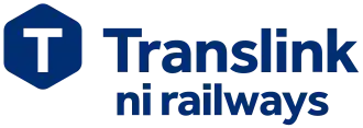 NI Railways logo now located on the building