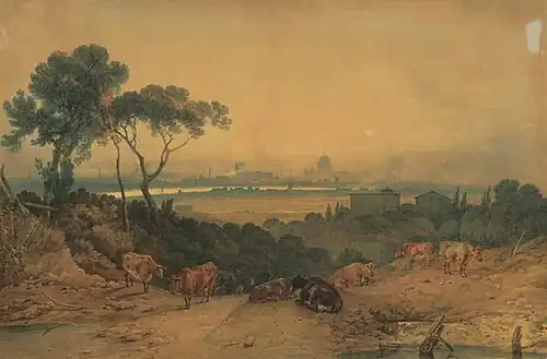 London, Autumnal Morning by J.M.W. Turner
