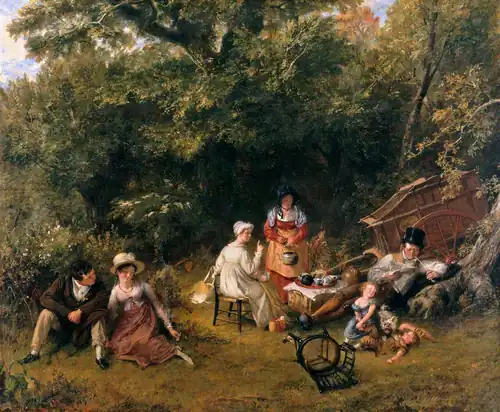 Londoners Gypsying, 1820