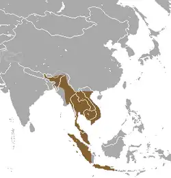 Map of range
