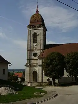 The church in Loray