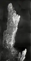 A 9.1 metres (30 ft) chimney at Lost City.