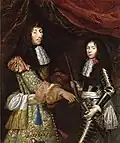 le Grand Condé with his son Henri I, Duke of Enghien