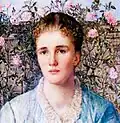 Louise Creighton aged 27 by Bertha Johnson, 1878.[7]