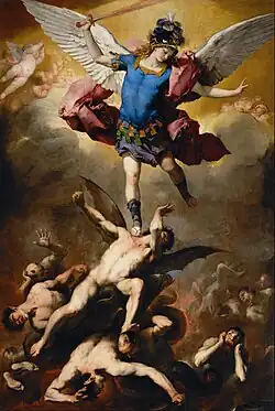 The Fall of the Rebel Angels, by Luca Giordano c. 1660–1665