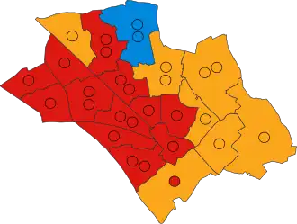 2023 results map