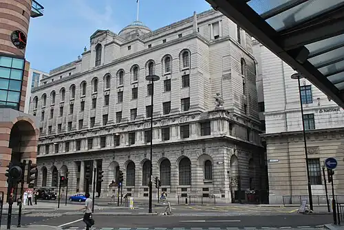 Midland Bank Headquarters, Poultry, London (1924)[56]