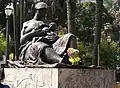 Monument to the Black Mother, behind the Church of the Rosary.