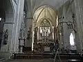 View of the organ in the south arm of the east transept