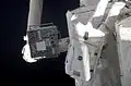MISSE PEC1 mounted on Quest