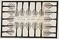 Twenty trees. Translation of the Mandaic text (adapted from Drower 1963): "These are trees; the strength of light is great in them."