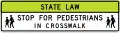 R1-9c Overhead school crossing[a][b]