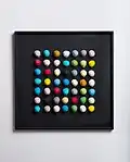 Macroons - Cast polymer in wood