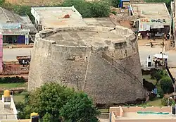Madakasira Fort -Large bastion