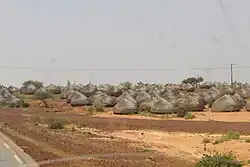 Huts in Madaoua