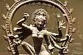 Sculpture of Mahishasuramardini in bronze from the Chola period, 11th century CE