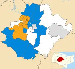2007 results map