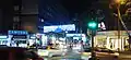 Makarios Avenue at night decorated Christmas (December 2011)