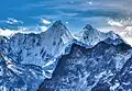 Malangphutang (left) and 6464 (right) from northwest