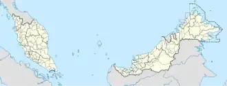 Pendang District is located in Malaysia