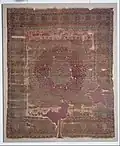 Mamluk prayer rug. c. 1500. Museum of Islamic Art, Berlin