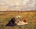 Édouard Manet, The Swallows (Berck meadows). 1873, E.G. Bührle Collection, Zürich