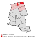 Location in the municipality