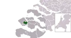 Location of Middelburg