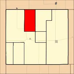 Location in Cheyenne County