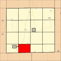 Location in Decatur County