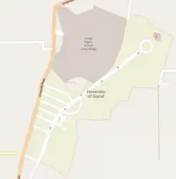 Map of Hafiz Hayat
