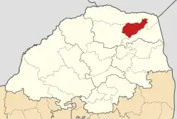 Location in Limpopo