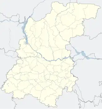 Pyra is located in Nizhny Novgorod Oblast