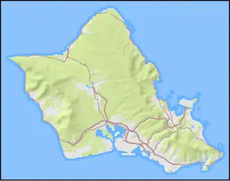 Barbers Point is located in Oahu