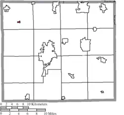 Location of Congress in Wayne County