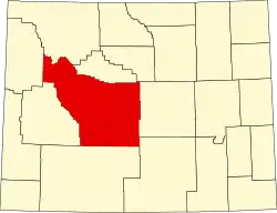 Fremont County map
