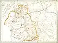Map of the Province of Tacna, Chile, 1929