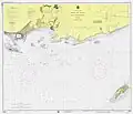 June 1975 map of Bahía de Ponce