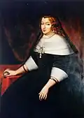 Portrait of Marie Jeanne of Savoy as a widow held at the Ducal Palace of Modena, unknown Artist, c.1680