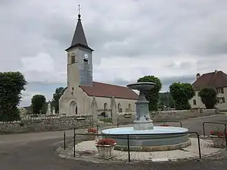 The church in Marigny