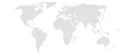 Map indicating locations of Taiwan and Marshall Islands