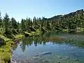 The lake