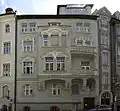 Built in 1906-07 by Franz Popp at Martiusstraße 6; 1937-44 dwelling house of the poet Max Halbe[2]