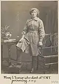 Mary Lucy Turner who died of TNT poisoning 3.9.17