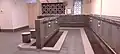 The ablution room within the mosque, for the male worshippers