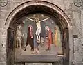 Crucifixion and Saints (1340) by Matteo Giovannetti
