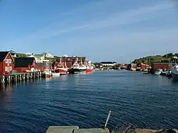 View of the village